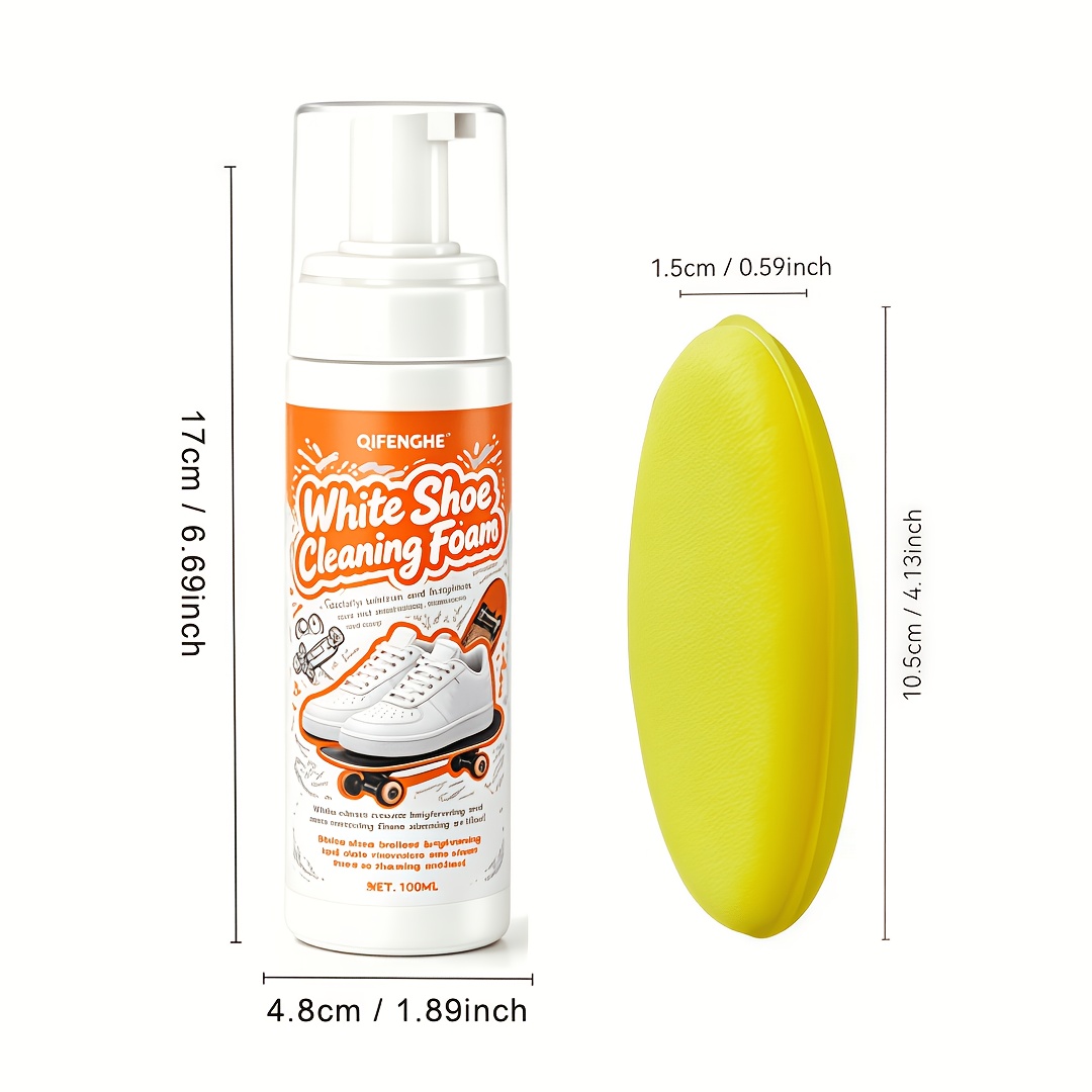 Portable No Rinse White Shoe C - Sneaker Cleaner 评论和价格