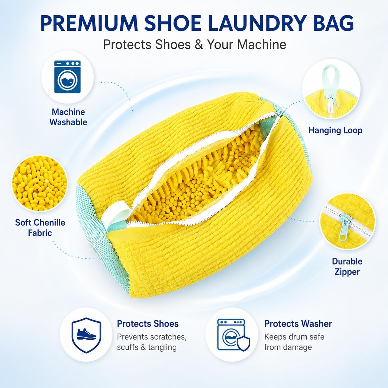Shoe Washing Machine Bag, Laun - Shoe Cleaner 评论和价格