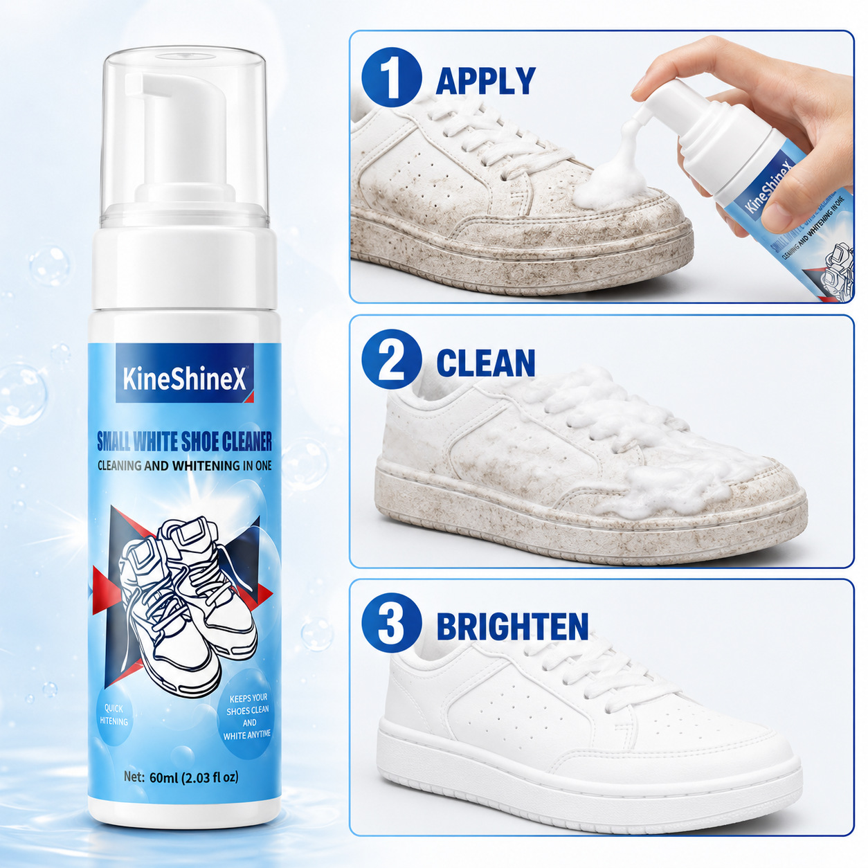 Gihen Shoe Cleaner Kits Water- - Sneaker Cleaner 评论和价格